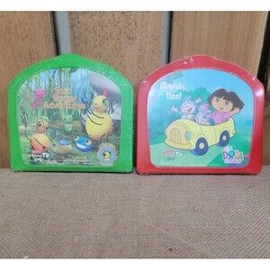 InteracTV DVD Games Lot 2 Fisher Price Best Buggy Adventures & Dora Rapido Tico